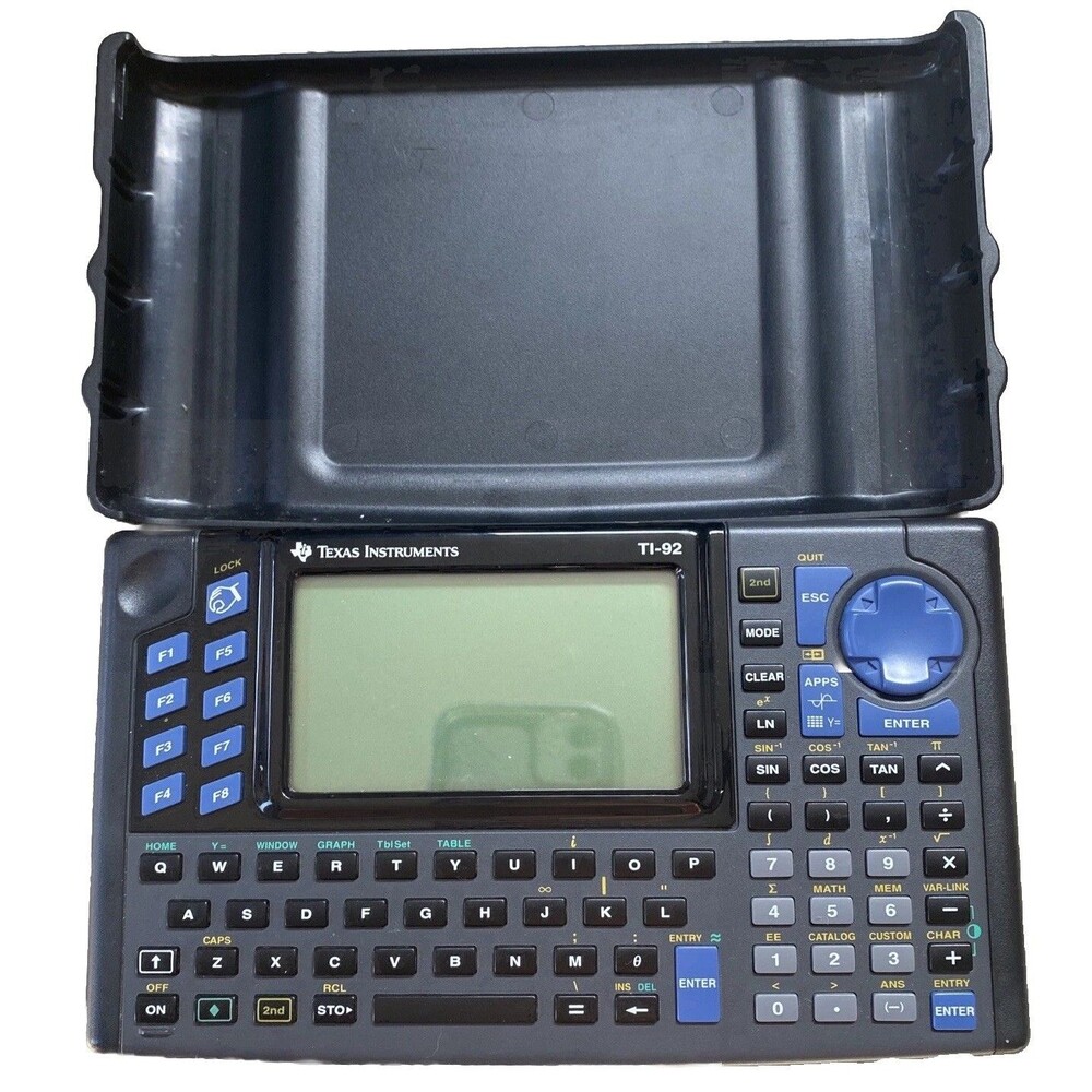 Texas Instruments TI-92 Graphing Calculator w/ Cover Tested & Working